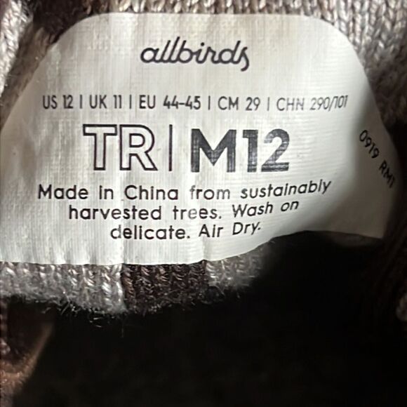 Allbirds Limited Edition “Fungi” Tree Runners size 12 in GUC - Picture 5 of 9